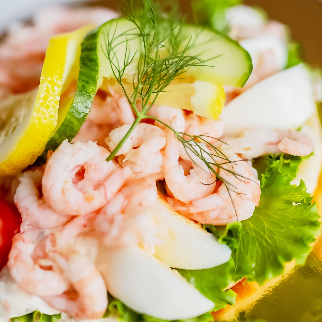 Räkmacka Dillmajonnäs