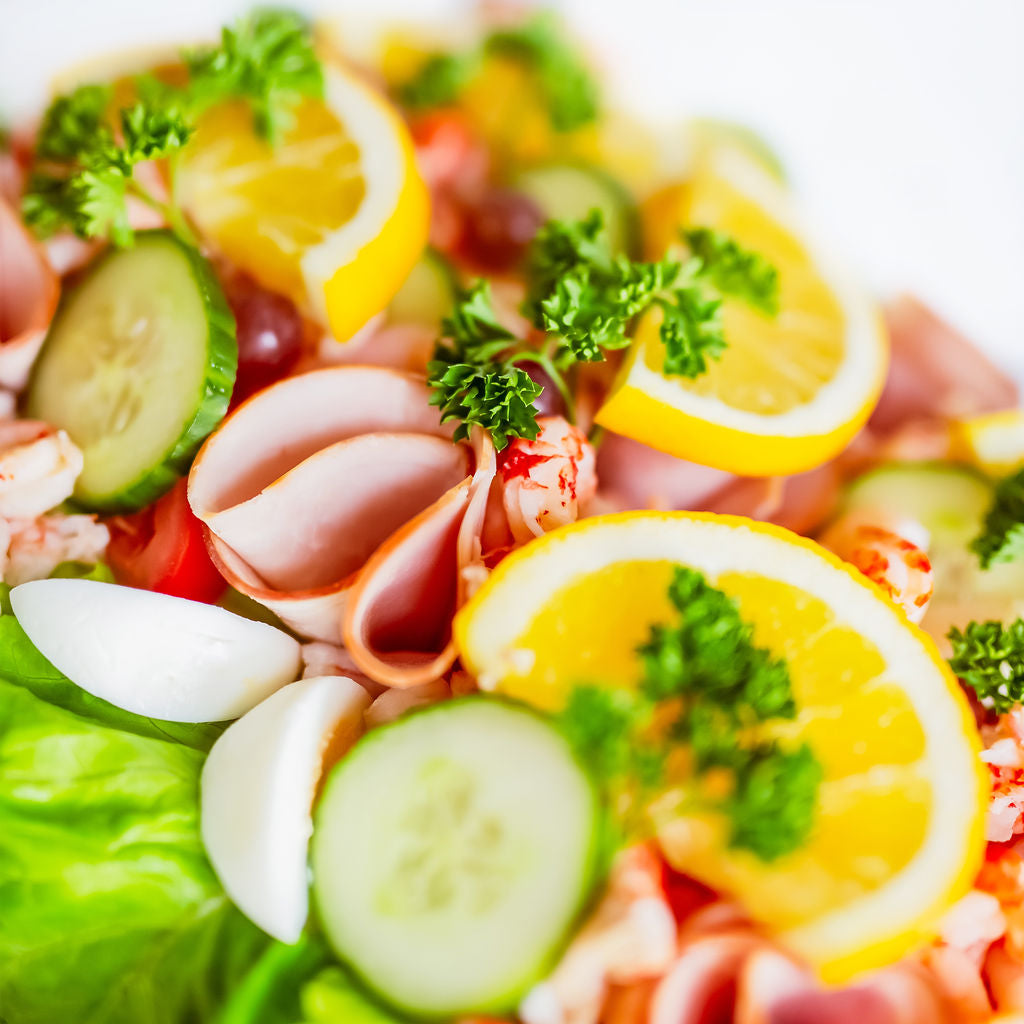 Smörgåstårta Lyx Räkor/Skinka/Kräftstjärtar 8–10 port