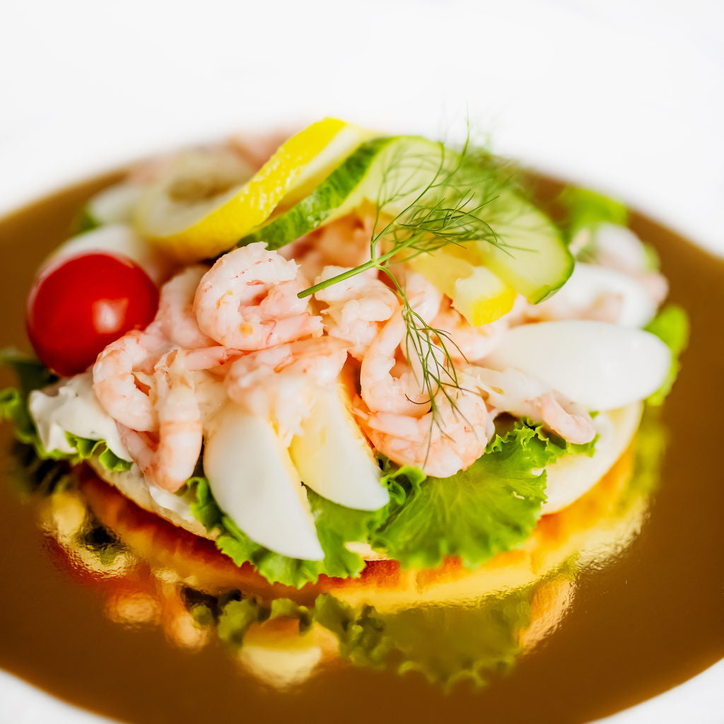 Räkmacka Dillmajonnäs