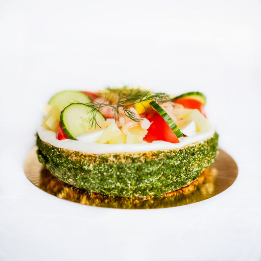 Smörgåstårta Räkor 3–4 port