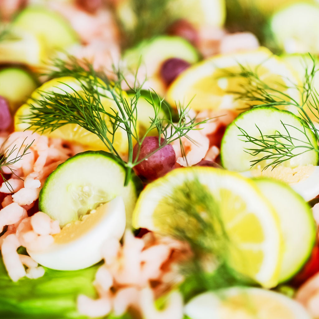 Smörgåstårta Räkor 20–25 port