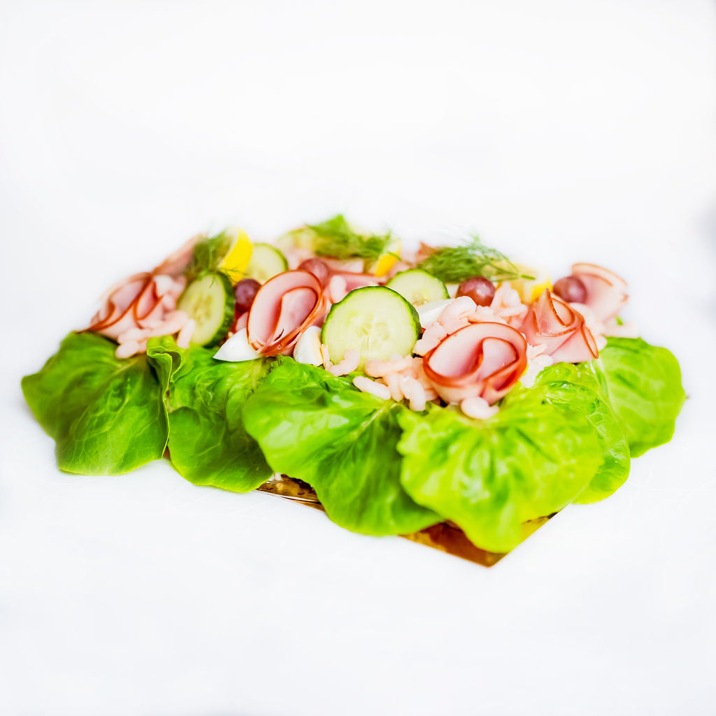 Smörgåstårta Skinka/Räkor 8–10 port