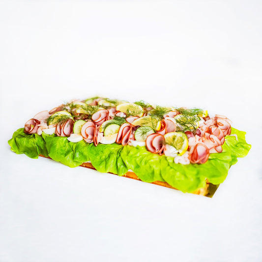 Smörgåstårta Skinka/Räkor 20–25 port