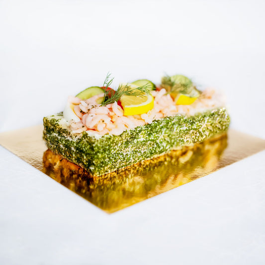 Smörgåstårta Räkor 2–3 port